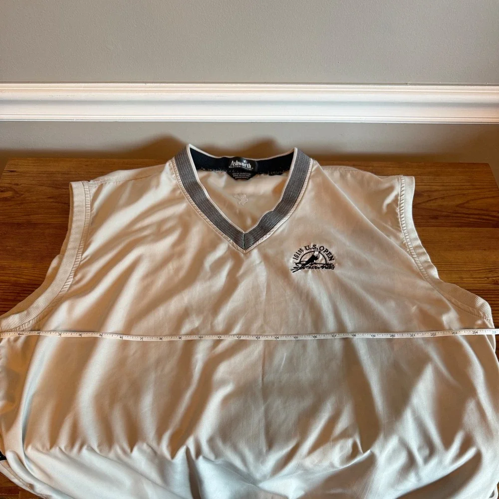 Ashworth Men's Vest 101st US Open Southern Hills Golf‎ Pullover XXLarge